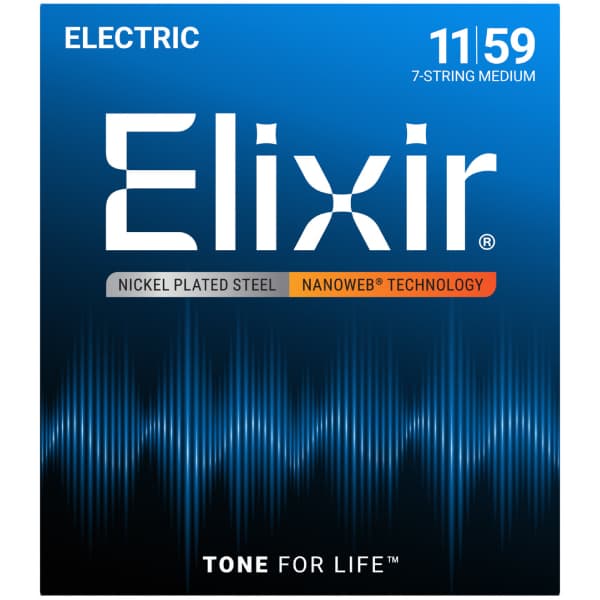 ELIXIR Nanoweb Anti-Rust 7-String Medium 11 59