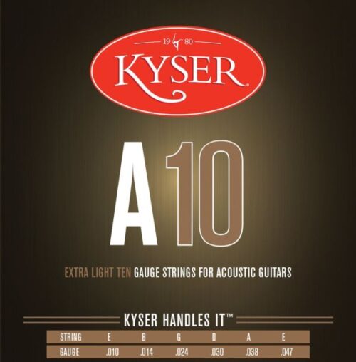 Kyser USA EXTRA LIGHT A10, 92/8 phosphor bronze, 10-47