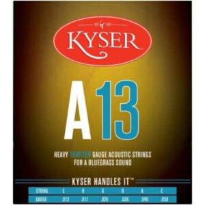 Kyser USA HEAVY BLUEGRASS A13, 92_8 phosphor bronze, 13-58