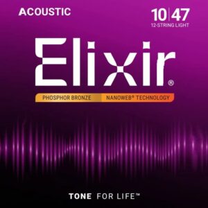 Elixir NANOWEB Acoustic 12-string 16152 (010-047)