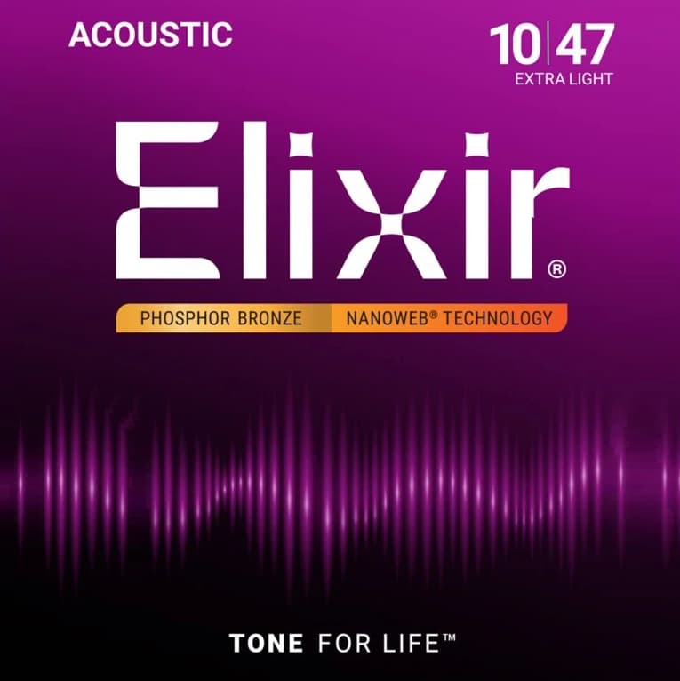 Elixir NANOWEB Acoustic 16002 (010-047)
